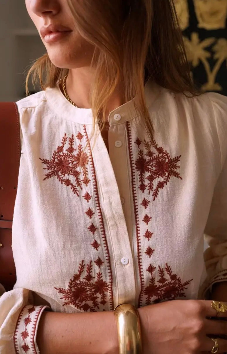 Millie Embroidered Blouse
