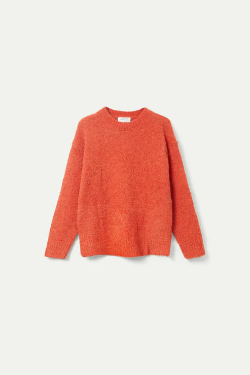 Compañia Fantastica - Fluffy Knit Sweater - Orange