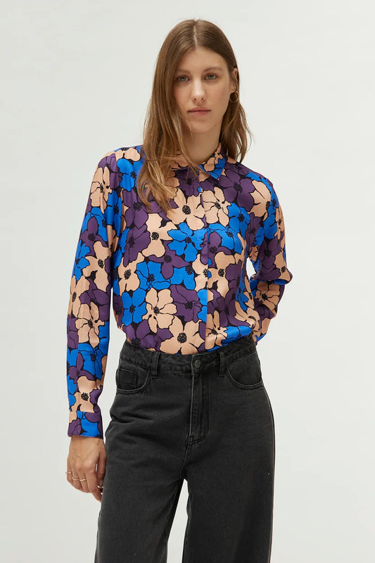 Camille Floral Print Shirt