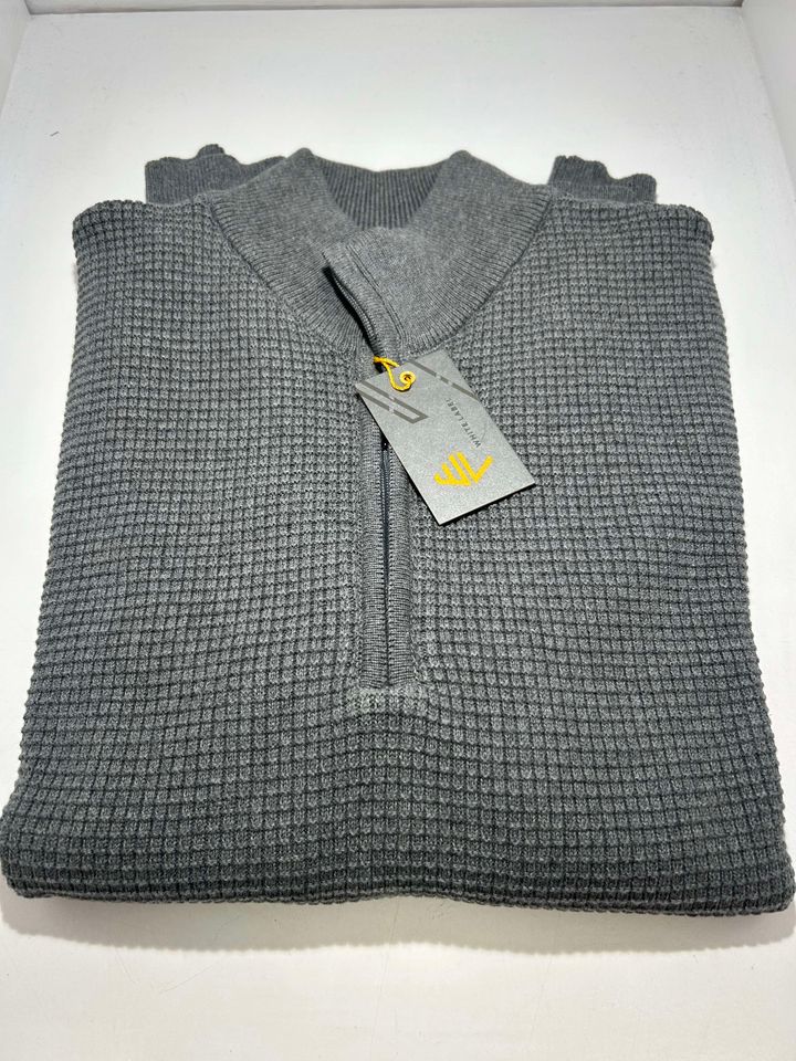 White label Thomas 1/4 Zip - Grey