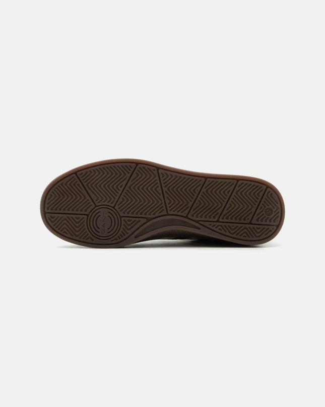 Cuzima Cord & Suede Sneaker - Espresso/Lavender