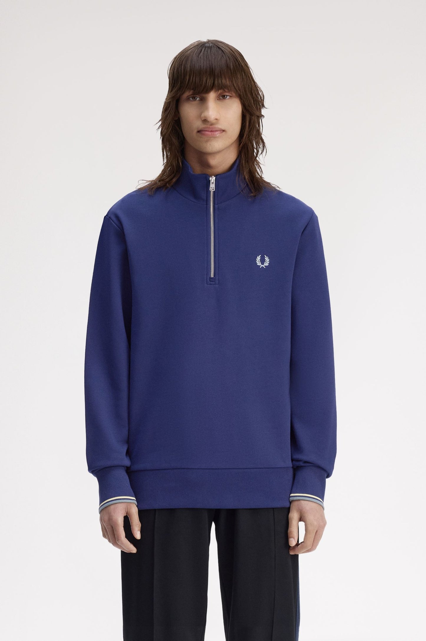 Half Zip Sweatshirt - French Navy