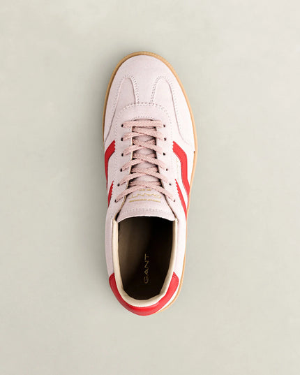 Cuzima Suede Sneakers - Rose Red