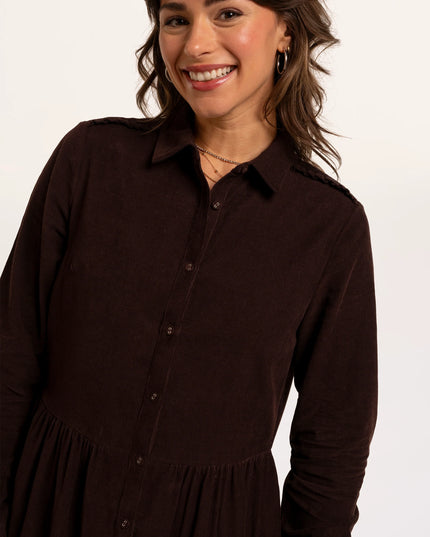 Bella Dress - Brown