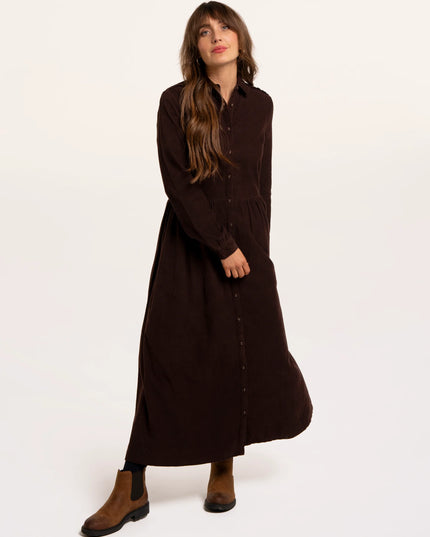 Bella Dress - Brown