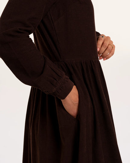 Bella Dress - Brown