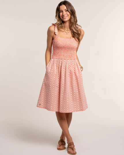 Fossil Embroidered Knee Length Dress
