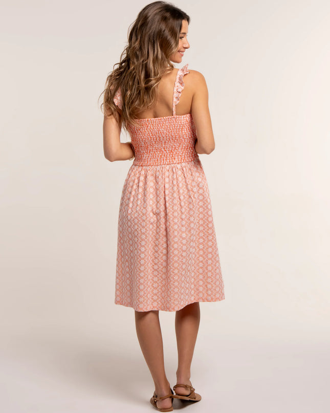 Fossil Embroidered Knee Length Dress