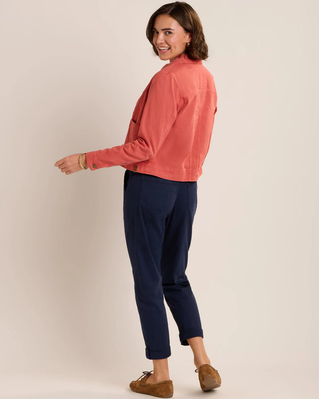 Juana Denim Jacket - Rust