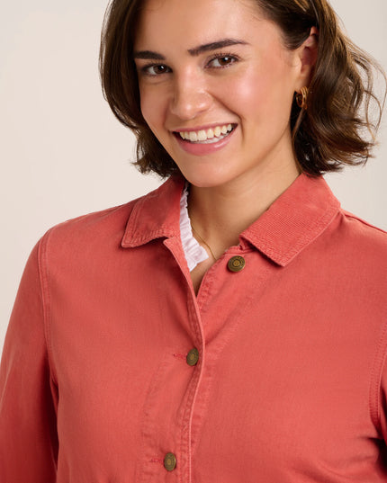 Juana Denim Jacket - Rust