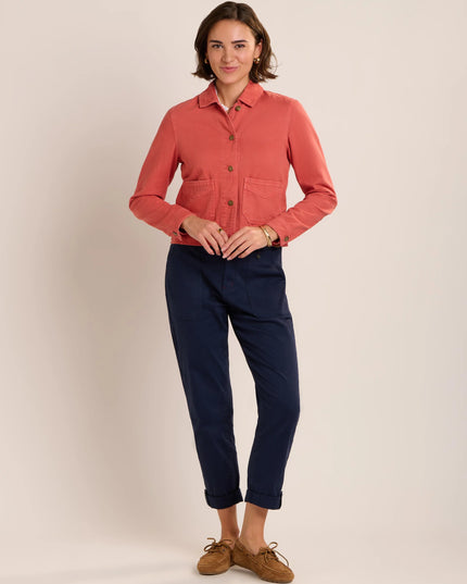 Juana Denim Jacket - Rust