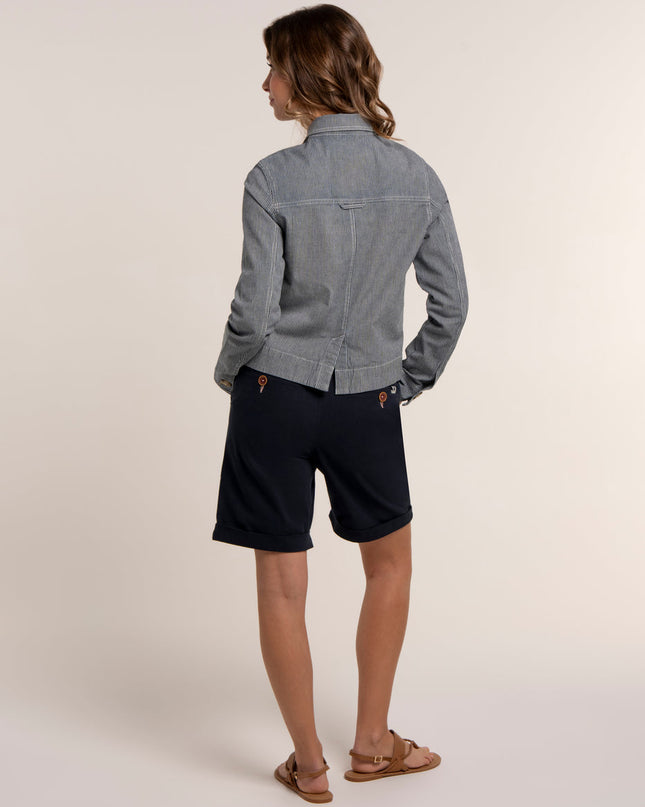 Odalys Stripe Jacket - Blue