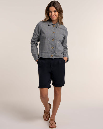 Odalys Stripe Jacket - Blue