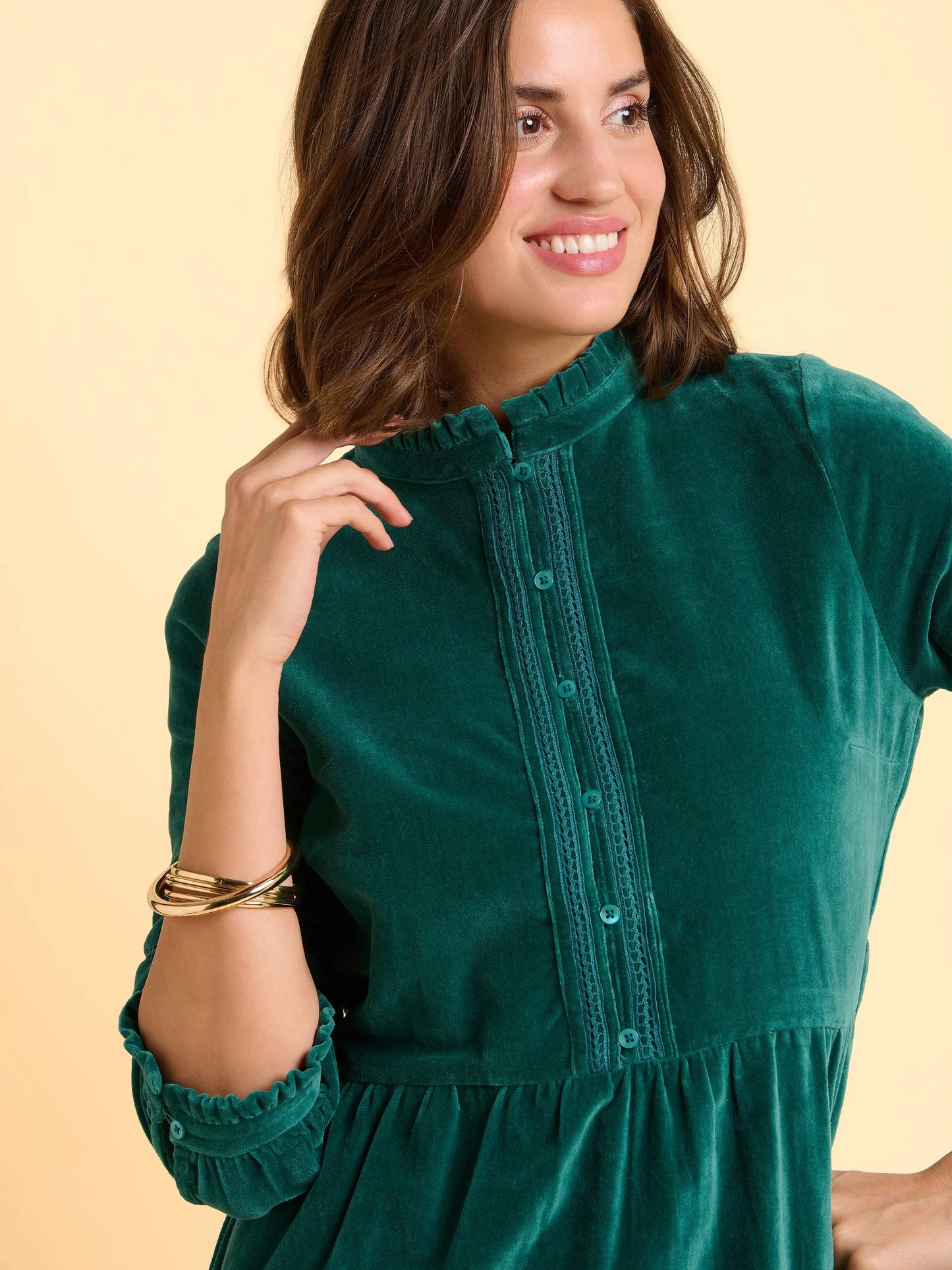 Starry Velvet Midi Dress