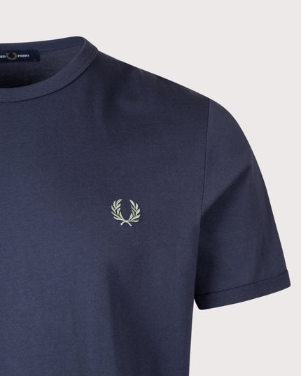 Ringer T-Shirt - Dark Airforce