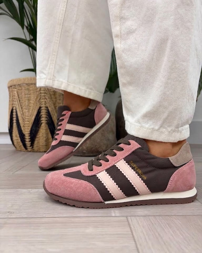 Ninety Nine Trainer - Pink Truffle