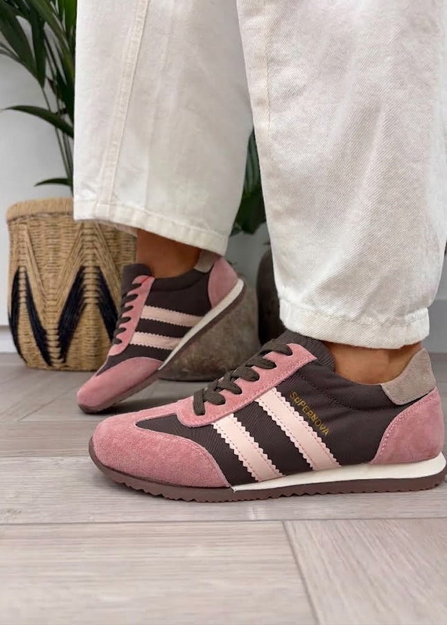Ninety Nine Trainer - Pink Truffle