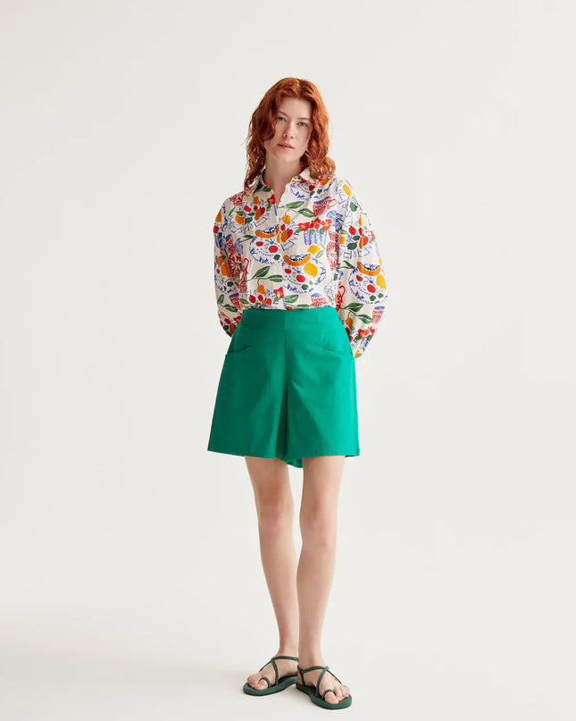 Savannah Bermuda Short - Green