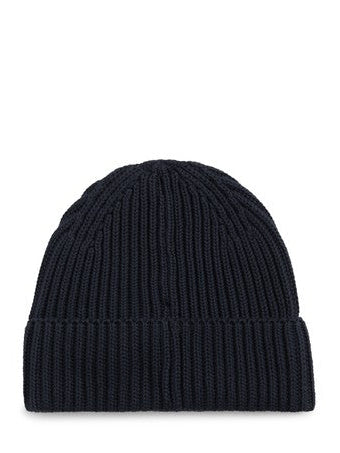 TJM Linear Logo Beanie - Dark Navy