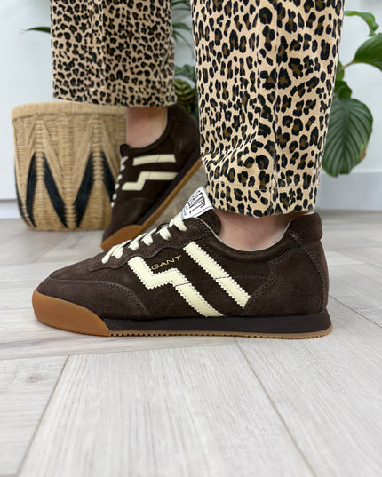Beylana Retro Sneaker - Espresso
