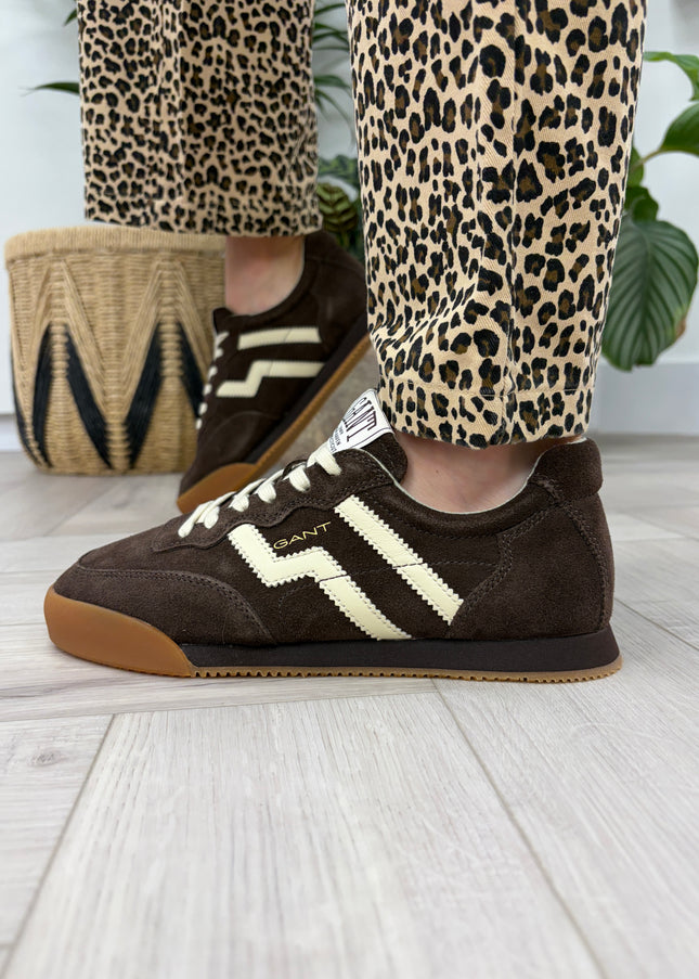 Beylana Retro Sneaker - Espresso
