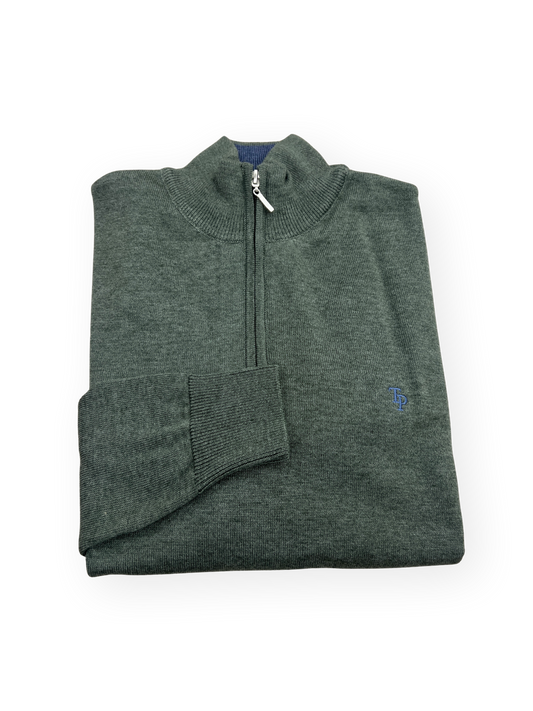 TP053K 1/4 Zip - Olive