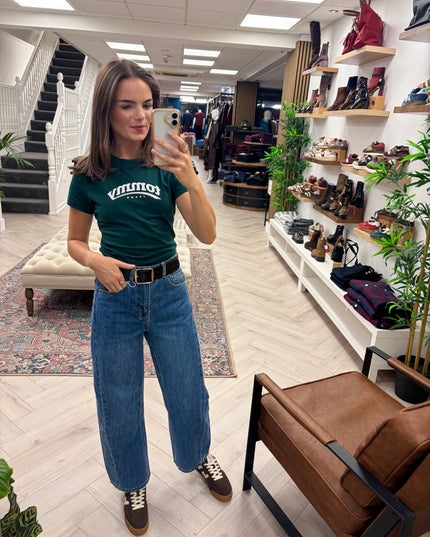 Slim Essential Logo T-Shirt - Elegant Green