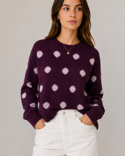 Eris Polka Dot Sweater