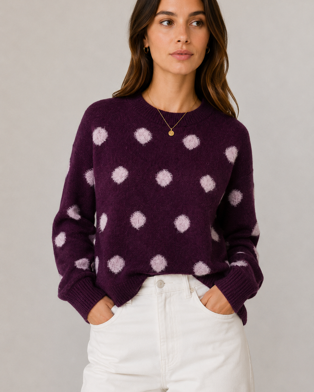 Eris Polka Dot Sweater