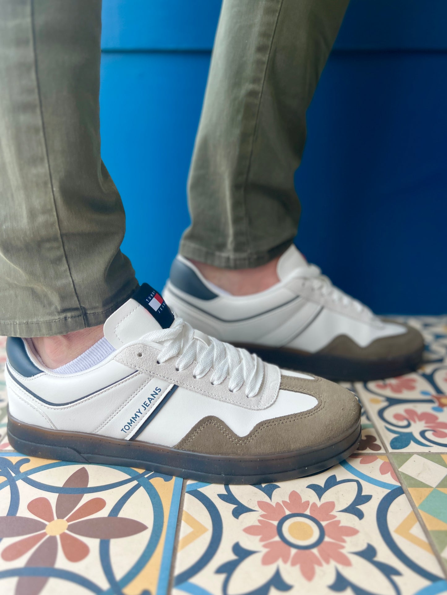 The Greenwhich Retro Trainer - White