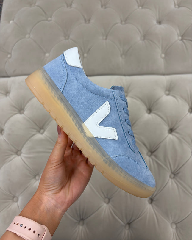 Drilleys ‘Sixty Two’ Low Retro Sneaker - Aqua
