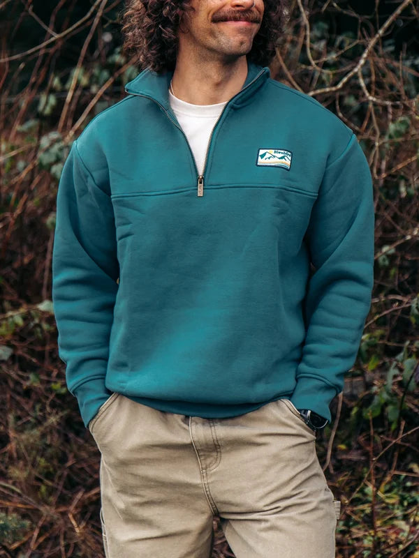 Bracken Quarter Zip - Forrest