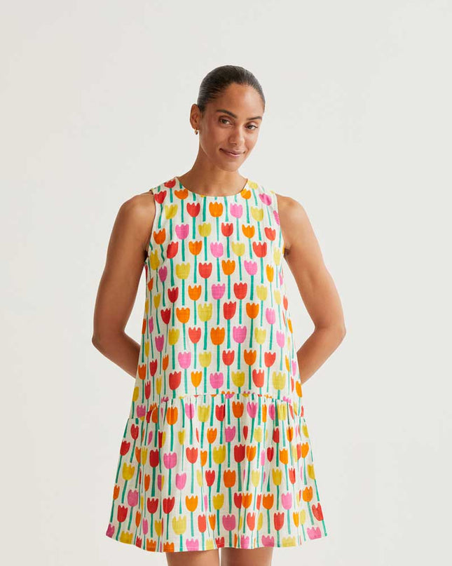 Lucie Tulip Smock Dress