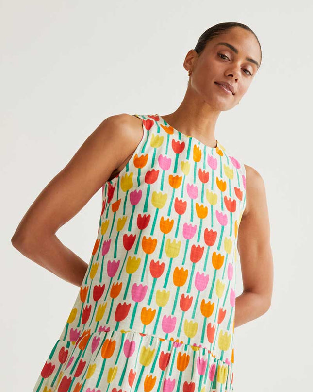 Lucie Tulip Smock Dress