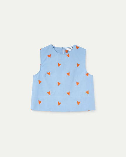 Susie Embroidered Heart Top