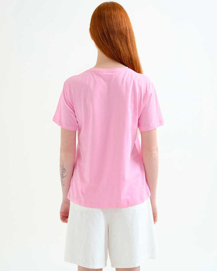 Palm Tree T-Shirt - Pink