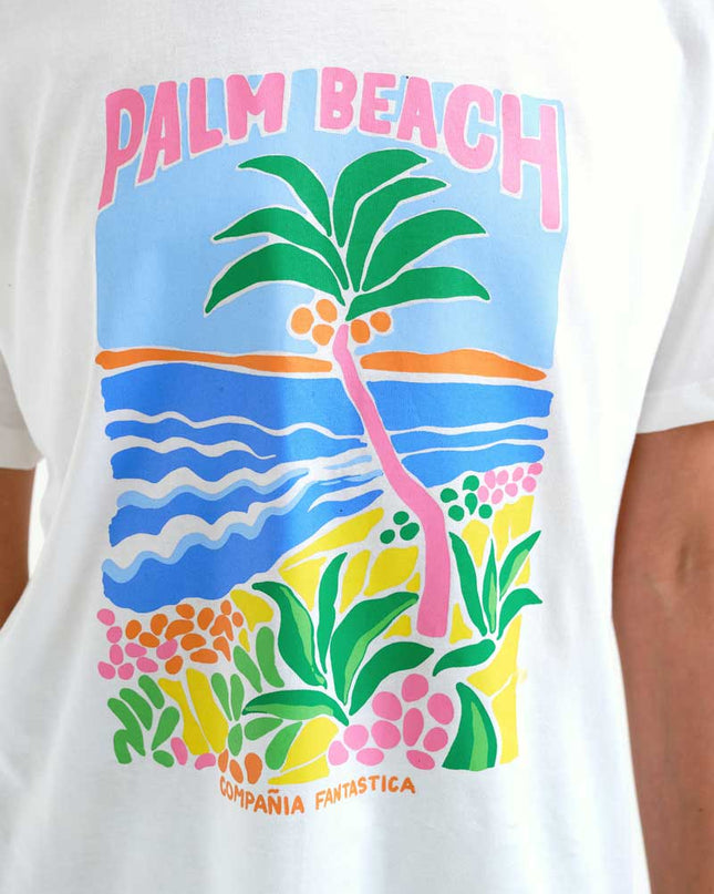 Palm Beach T-Shirt - Graphic Print
