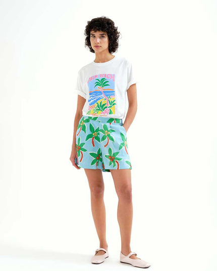 Palm Beach T-Shirt - Graphic Print