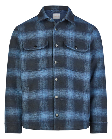 Wool Blend Jacket - Navy/Blue