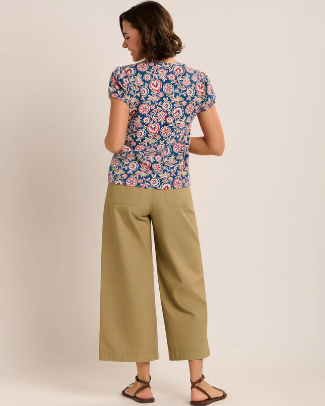 Sheridan Blouse - Navy Multi