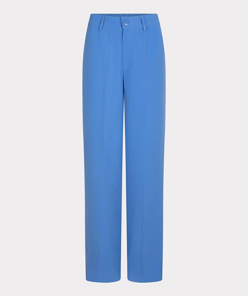 EsQualo - Elasticated City Trouser - Blue