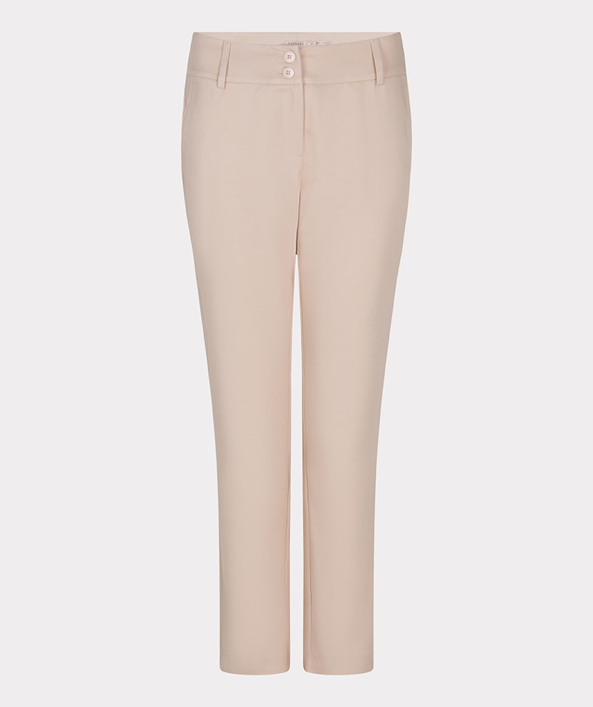 EsQualo - Chino Stretch Trousers - Off White