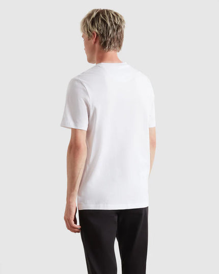 Danny Regular Fit Organic Cotton T-Shirt In White