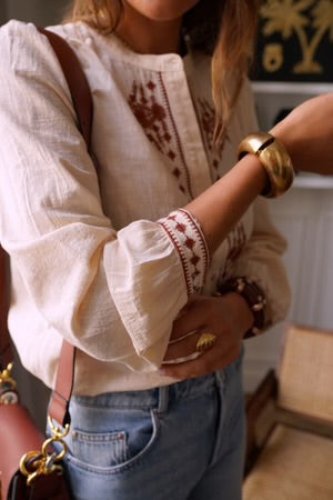 Millie Embroidered Blouse
