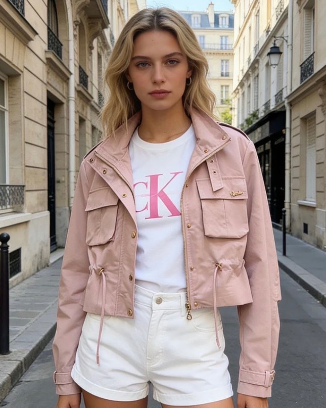 Amélie Cotton Jacket - Blush