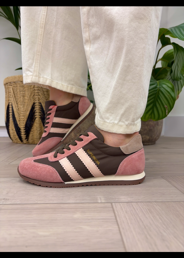 Ninety Nine Trainer - Pink Truffle