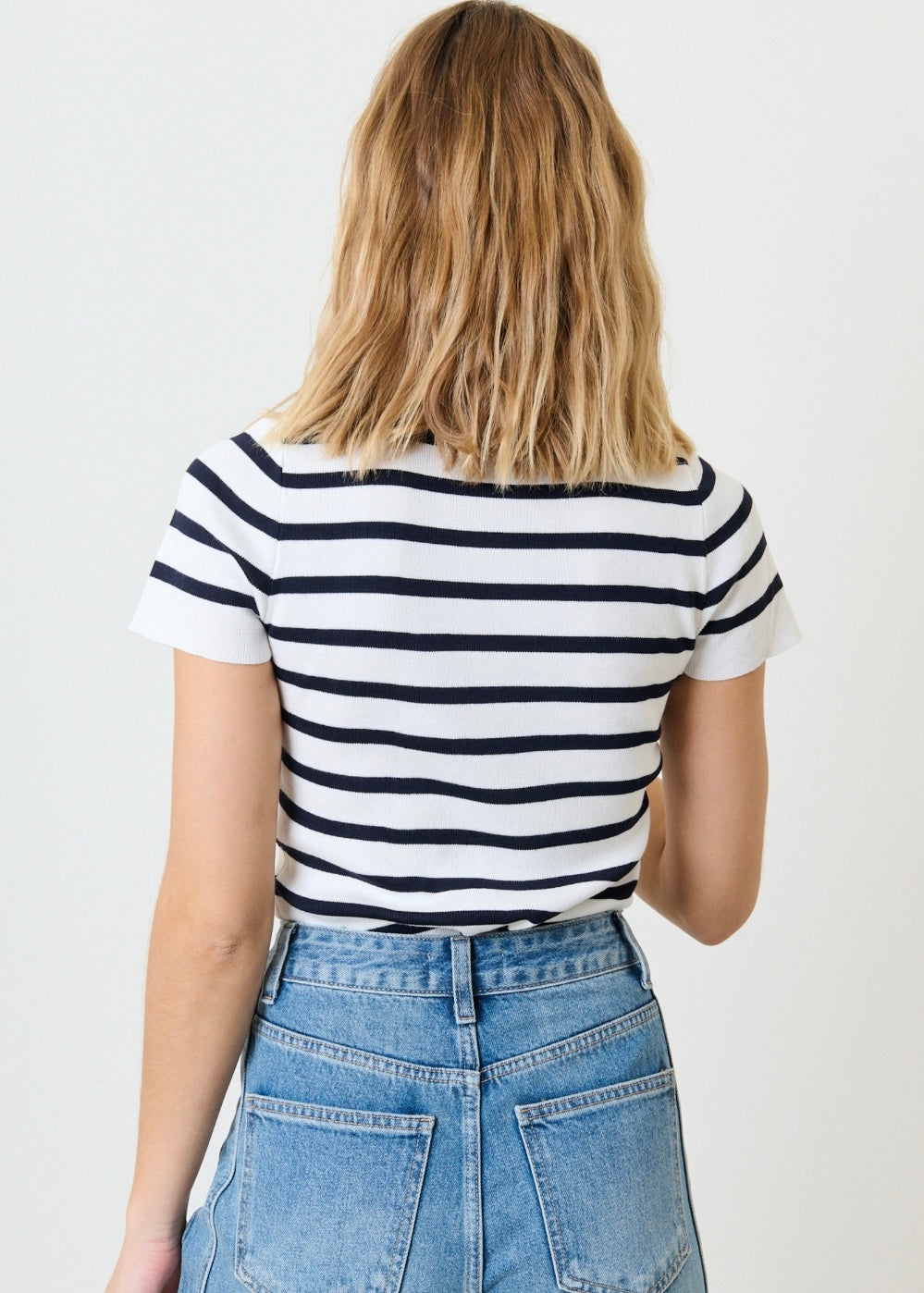 Mon Amour Club Tee - Navy