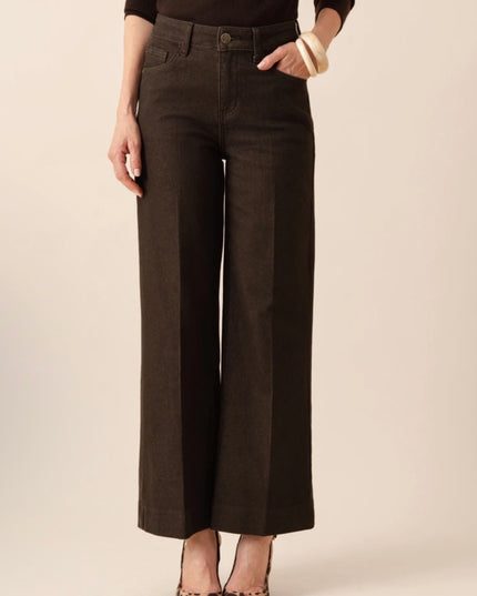 Vienna Wide Leg Jeans - Night Sky