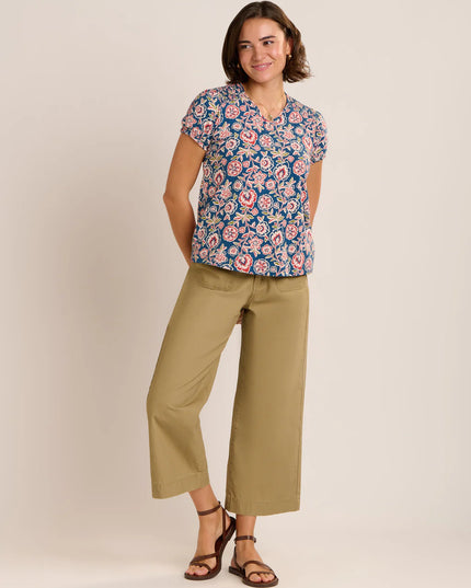 Sheridan Blouse - Navy Multi