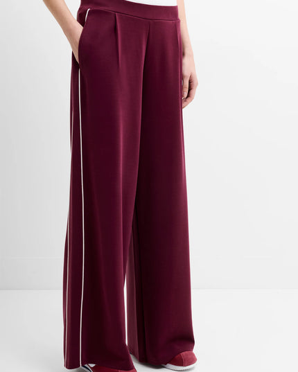 Wren Side Piping Wide Leg Trousers